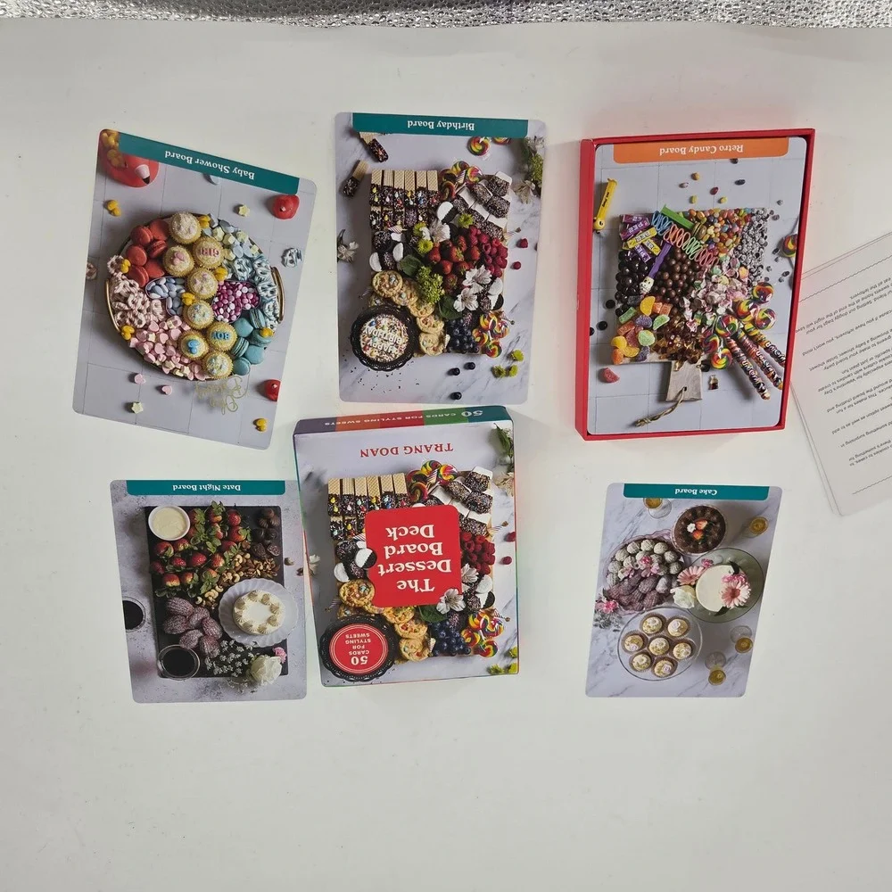 Simon & Schuster dessert board